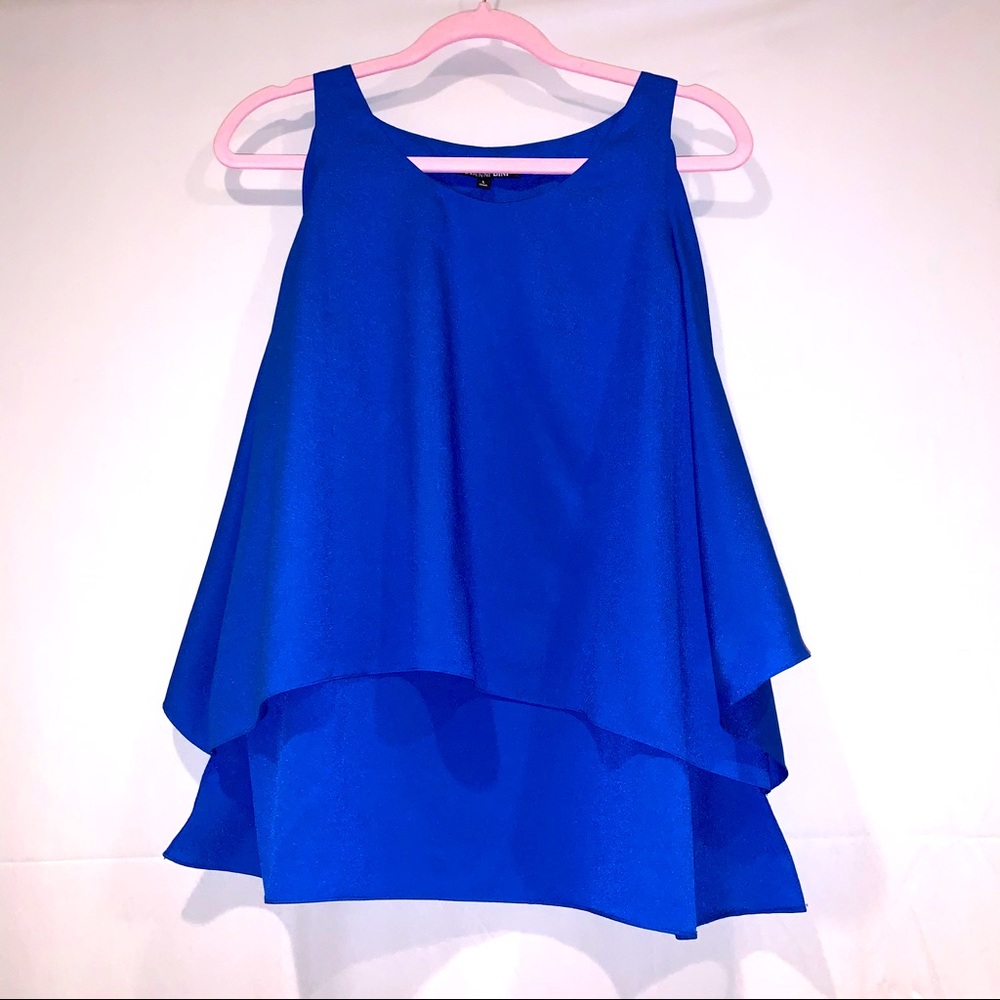 🦋 Gianni Bini Layered Blouse with Arm Holes